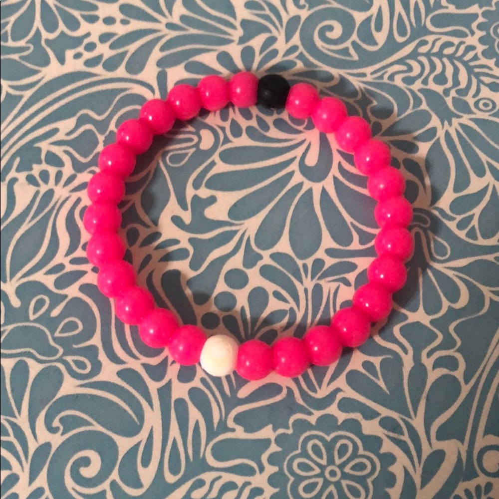 Hot Pink Lokai bracelet